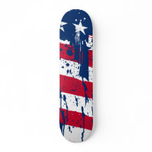 Drop Splash Colors America Flag