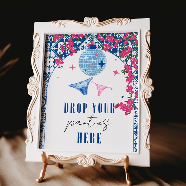 Drop your Panties tanzen Queen Greek Bachelorette Poster (Von Creator hochgeladen)