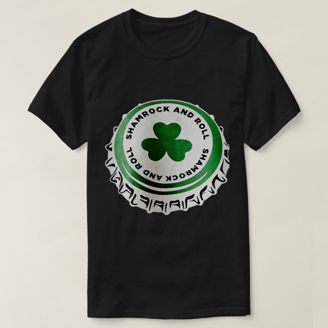 Dropkick Murphys Kleeblatt and Roll 1996 T-Shirt (Design vorne)