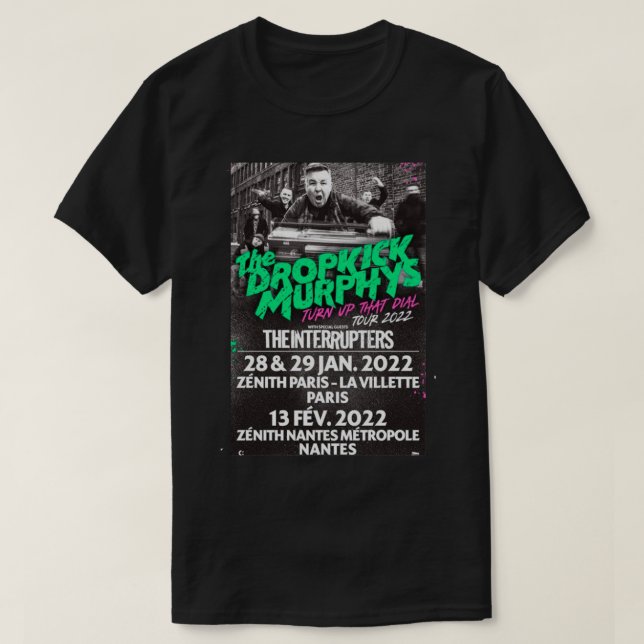 Dropkick Murphys T-Shirt (Design vorne)
