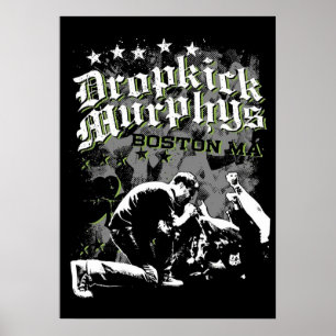 Dropkick Murphys TShirt rock murphy dropkick Stick Poster
