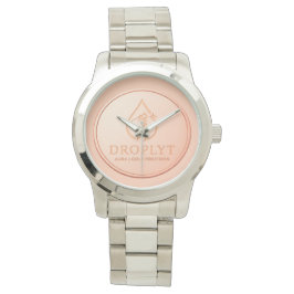 Droplyt Golf Aura Logo Damen-Uhr Armbanduhr