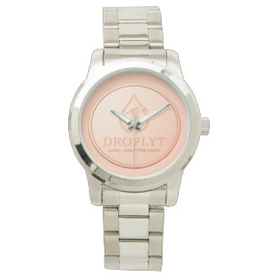 Droplyt Golf Aura Logo Damen-Uhr Armbanduhr