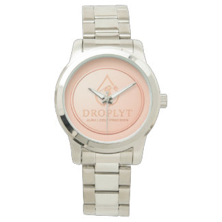 Droplyt Golf Aura Logo Damen-Uhr Armbanduhr