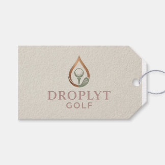 Droplyt Golf Signature Gift Tag Geschenkanhänger