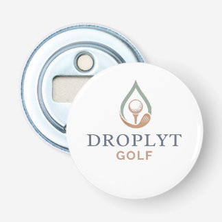 Droplyt Golf Signature Knopfflaschenöffner Flaschenöffner