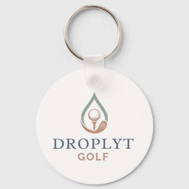 Droplyt Signature Golf Schlüsselanhänger (Vorderseite)