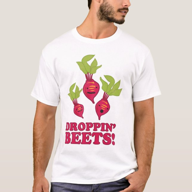 Droppin rote Rüben T-Shirt (Vorderseite)