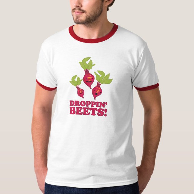 Droppin rote Rüben T-Shirt (Vorderseite)