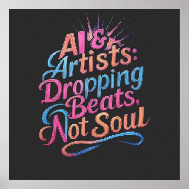 Dropping Beats Poster (Vorne)