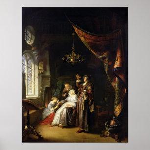 Dropsische Frau, c.1663 Poster