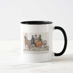 Droshky eines St. Petersburg-Kaufmannes Tasse