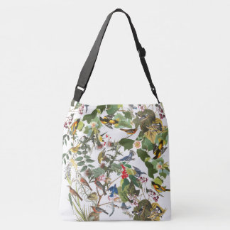Drossel-u. Fink-Vögel Audubon Taschen-Tasche Tragetaschen Mit Langen Trägern