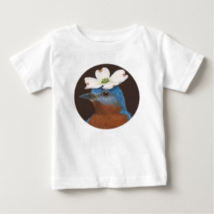 Drossel- und Hartriegelbodysuit Baby T-shirt