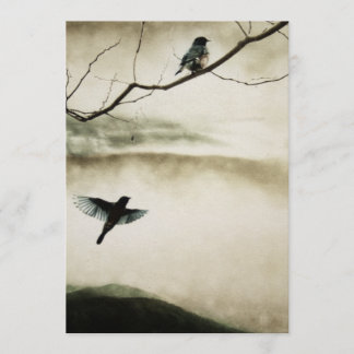 Drosseln in der Liebe-Einladung Einladung