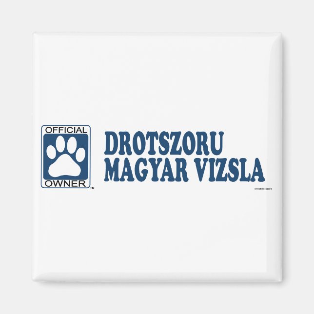 Drotszoru Magyar Vizsla Blue Magnet (Vorne)