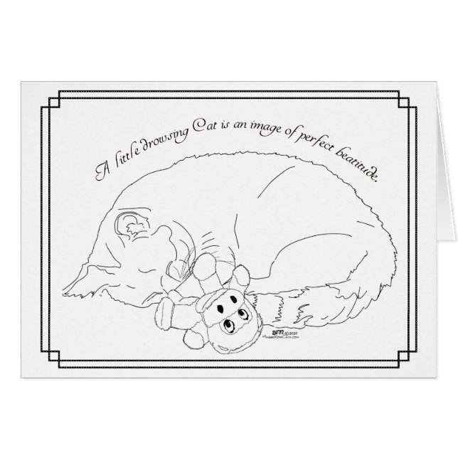 Drowsing Kitty (Vorderseite (Horizontal))