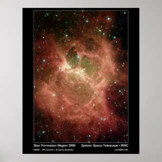 DRS-Region Star Formation - Spitzer Telescope Poster