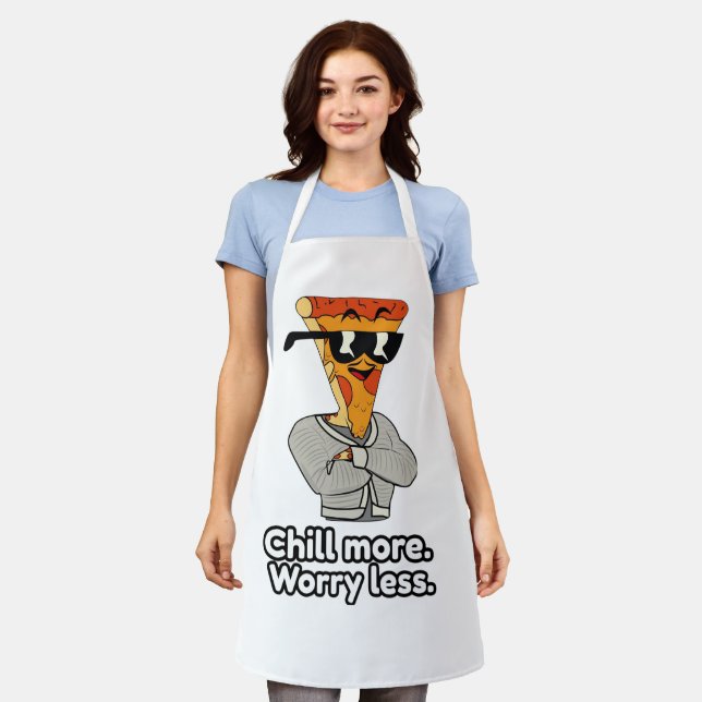 Druck-Aprons für den ganzen Körper Schürze (Getragen)