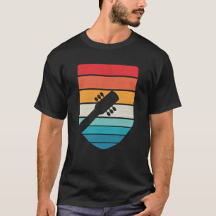 Druck auf der Rückseite Vintage Retro Rock & Roll T-Shirt