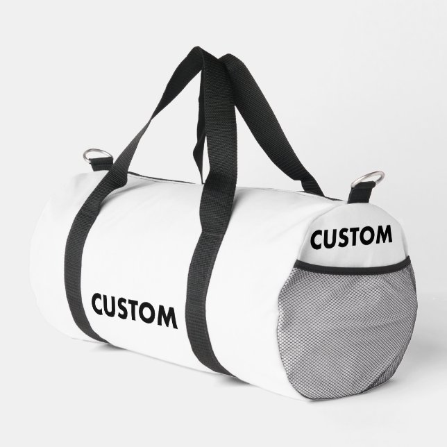 Druck auf gesamter Fläche - Individueller Turnbeut Duffle Bag (Rechte Ecke)