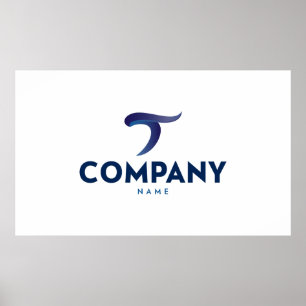 Druck auf Logo-Poster Poster