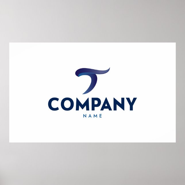 Druck auf Logo-Poster Poster (Vorne)