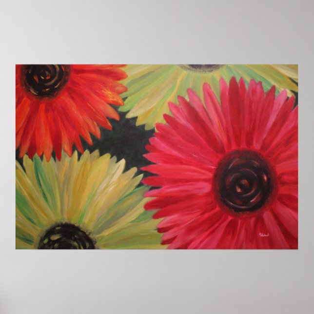 Druck "Brilliant Garden" Poster (Vorne)