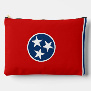 Druck-Cut-Näh-Tasche mit der Flagge von Tennessee, Zubehörtasche