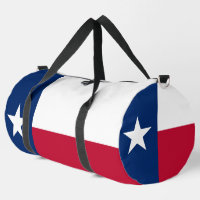Druck-Cut-Näh-Tasche mit der Flagge von Texas, USA