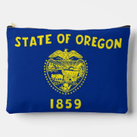Druck-Cut-Näh-Tasche mit Flagge von Oregon, USA