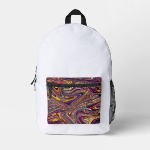 Druck-Cut-Sew-Tasche Bedruckter Rucksack