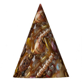 Druck der Erdtöne Partyhütchen