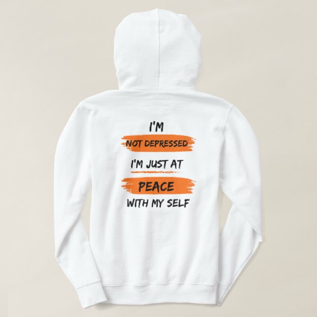 Drück dich aus hoodie (Design Rückseite)