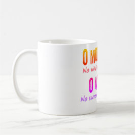 Drück dich aus kaffeetasse