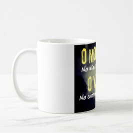Drück dich aus kaffeetasse