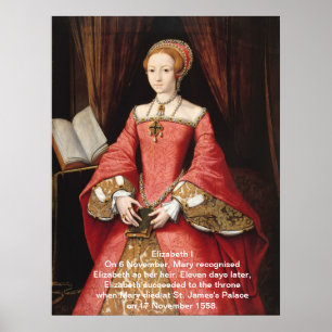 Druck Elizabeth I Poster