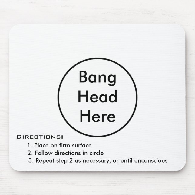 Druck-Helfer Mousepad (Vorne)