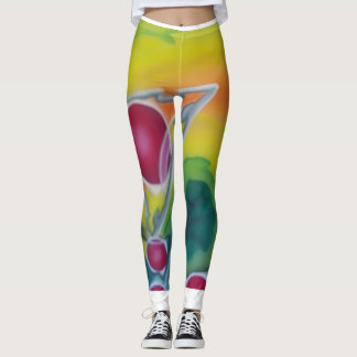 Druck-Leggings Leggings