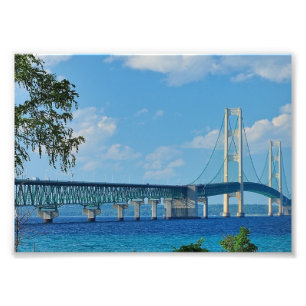 Druck Mackinac Brücke