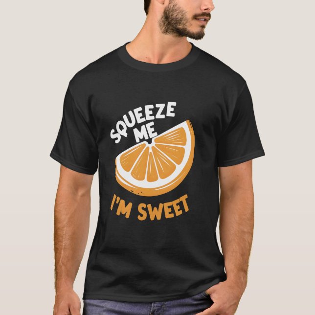 Drück mich, ich bin süß T-Shirt (Vorderseite)