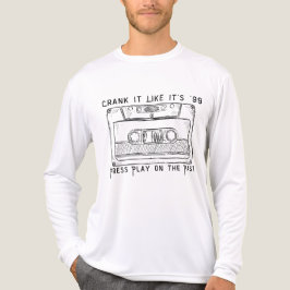 Drück Play auf die Vergangenheit – 90er Stereo Sou Tri-Blend Shirt