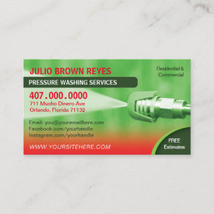 Druck-Reinigung u. Visitenkarte