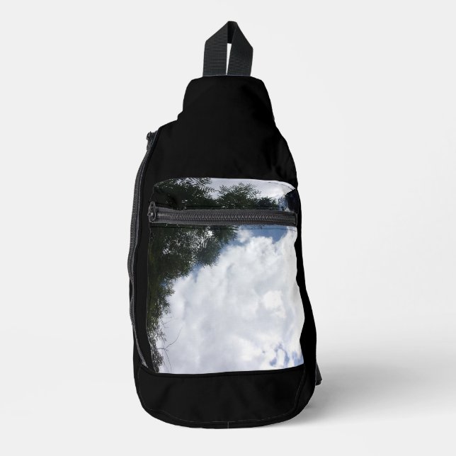 Druck schneiden Nähbeutel COOL ÖKO STILE DESIGN Crossbody Bag (Vorderseite)