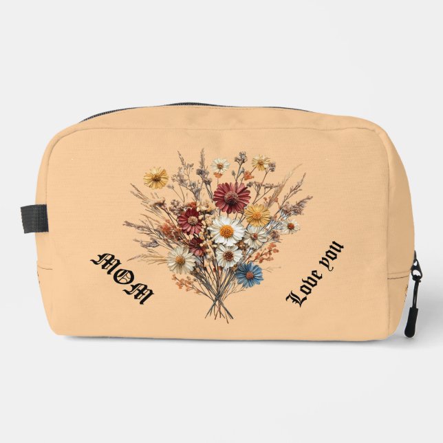 Druck Schneiden Nähbeutel Toilettenbeutel für Mama Waschbeutel (Vorderseite)