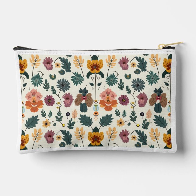 Druck schneiden Nähen Kleines Zubehörtücher Zubehörtasche (Rückseite)