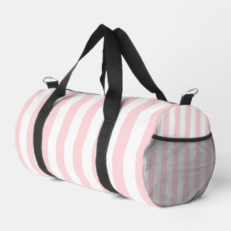 Druck schneiden Nähtasche Duffel Rosa Streifen Duffle Bag