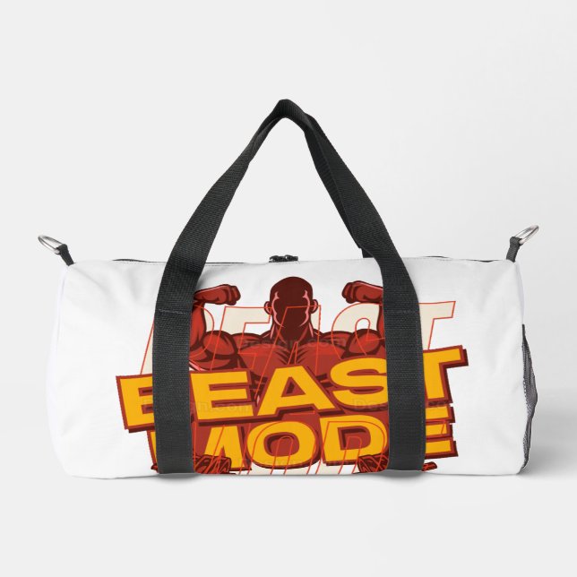 Druck-Schneiderei-Tasche Duffle Bag (Vorderseite)