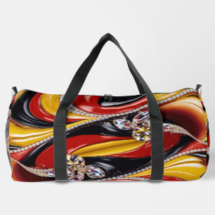 Druck-, Schnitt- und Nahtasche mit den Farben Belg Duffle Bag