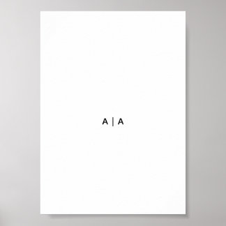 Druck, Standard-Halbmatt Poster